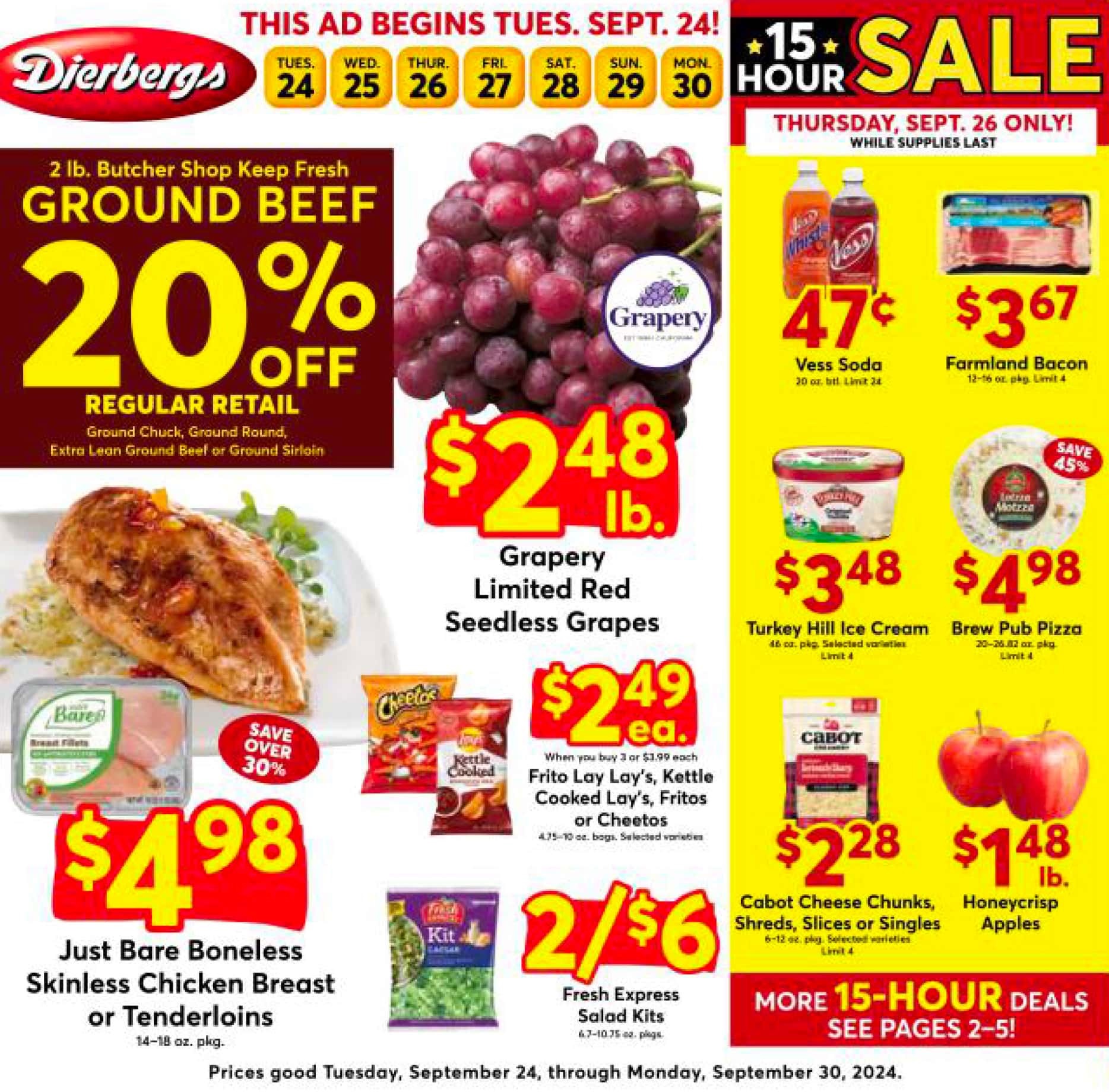 Dierbergs Weekly Ad 9 24 24 - Page 1