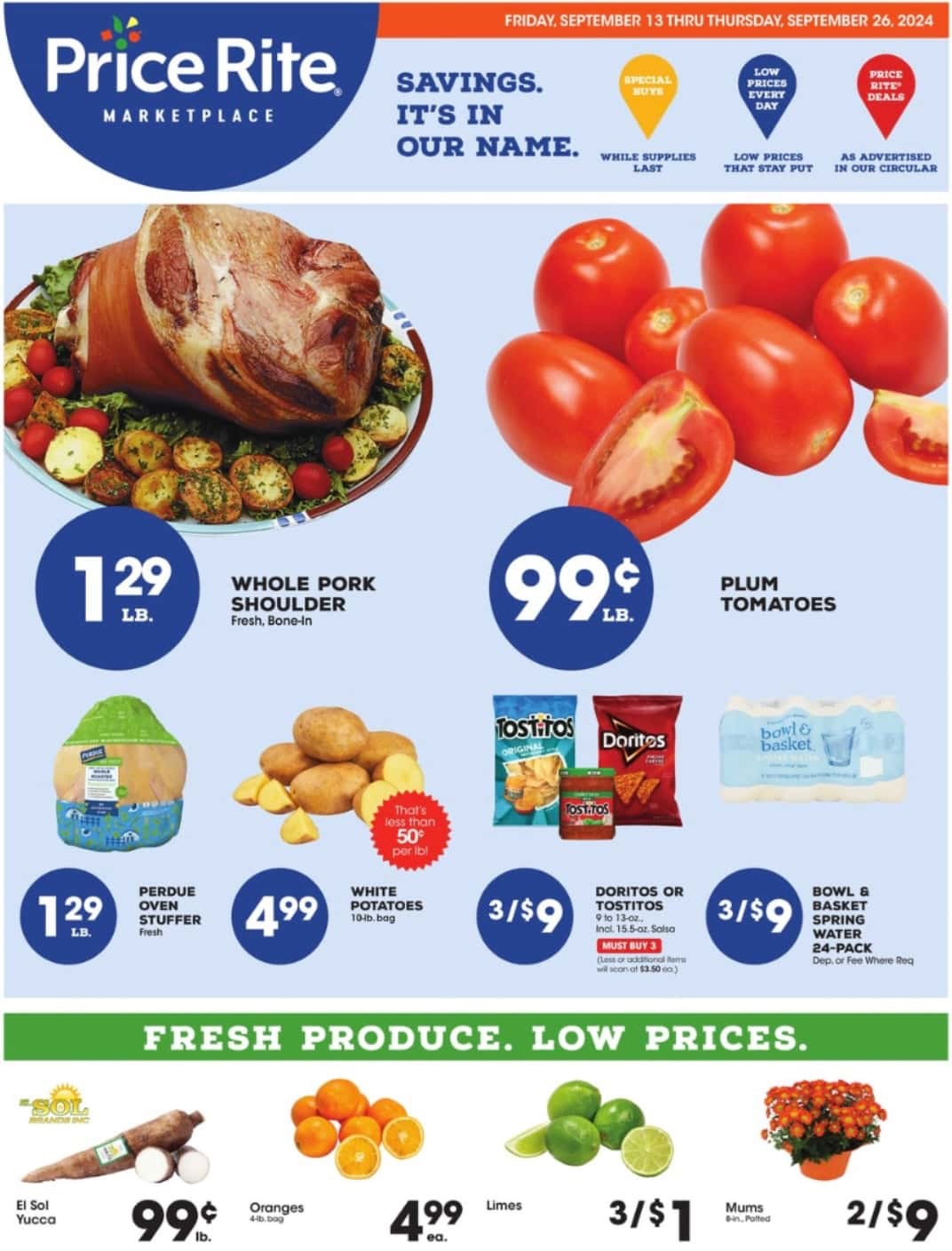 Price Rite Flyer September 13 - 19, 2024 - Page 1