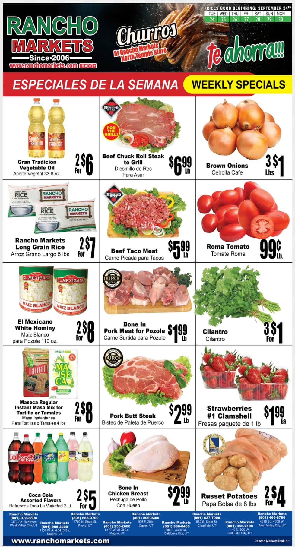 Rancho Market ad 9 24 24 - Page 1