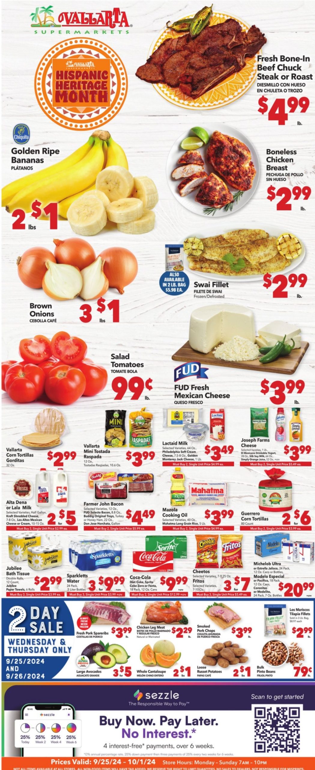 Vallarta Weekly Ad 9 25 24 - Page 1