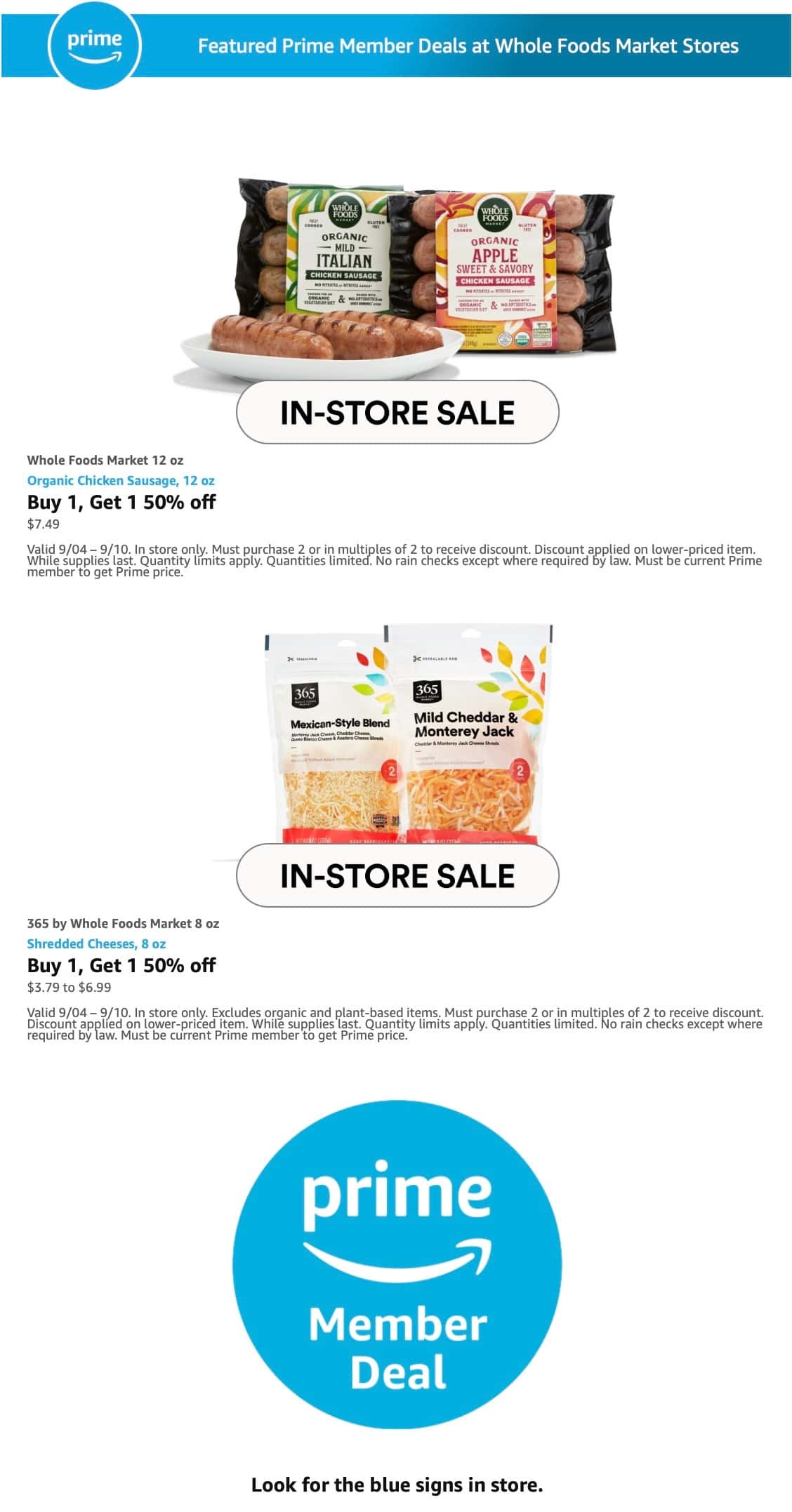 Whole Foods Weekly Ad September 4 - 10, 2024 - Page 1