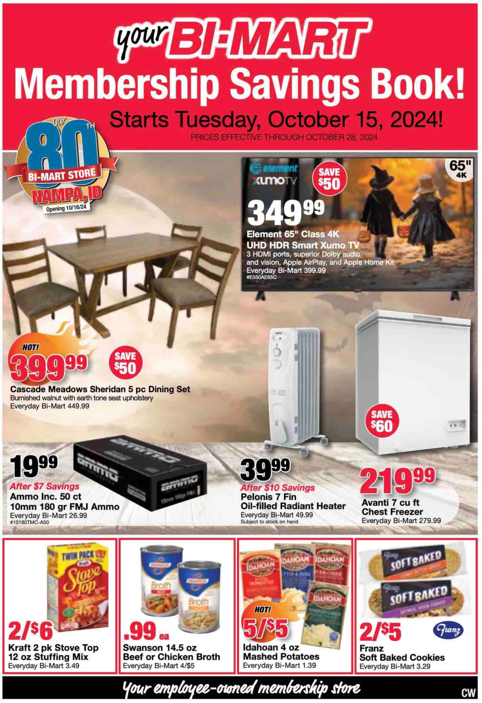 Bi Mart Weekly Ad 10 15 24 - Page 1