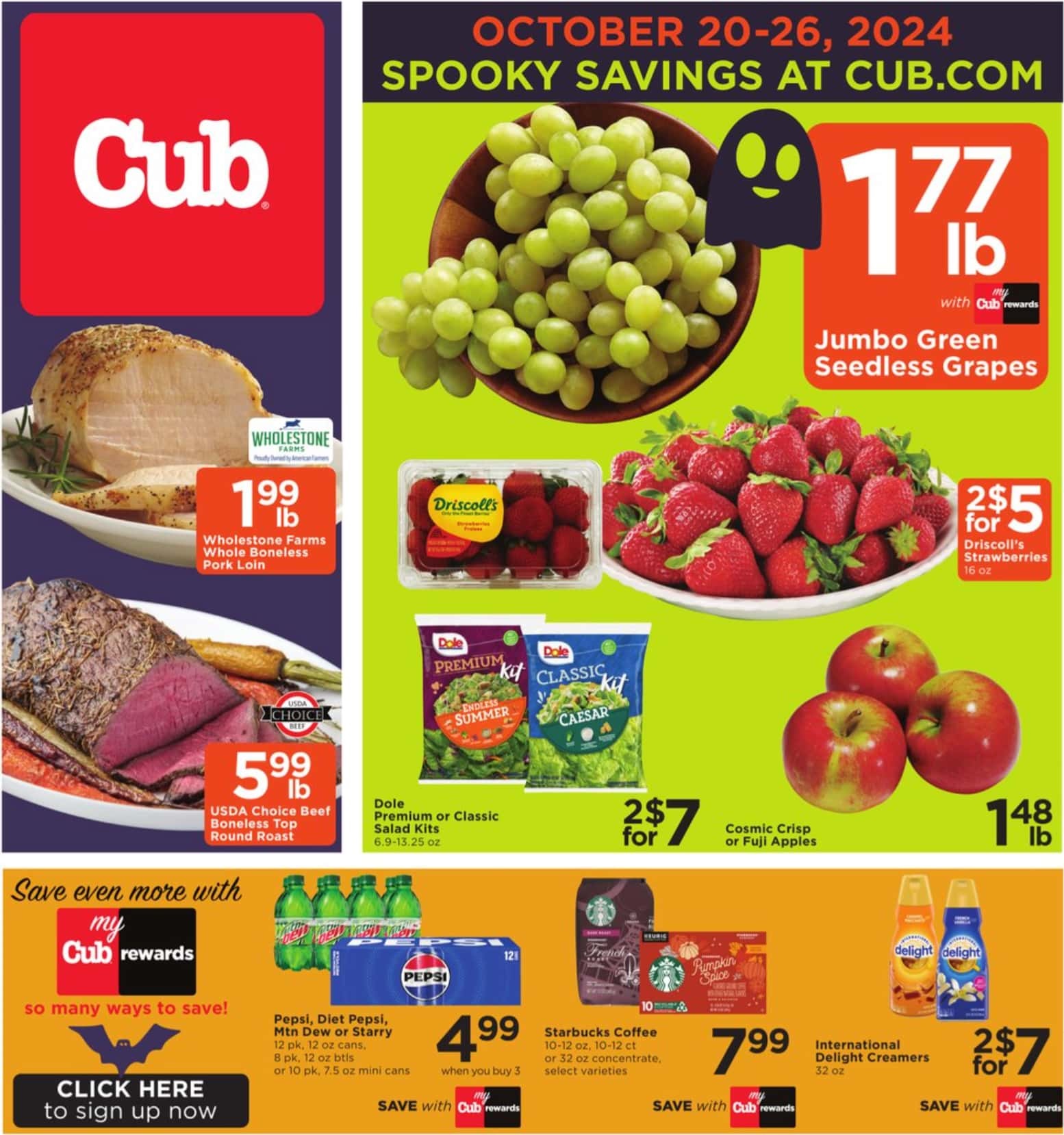 Cub Foods Weekly Ad 10 20 24 - Page 1