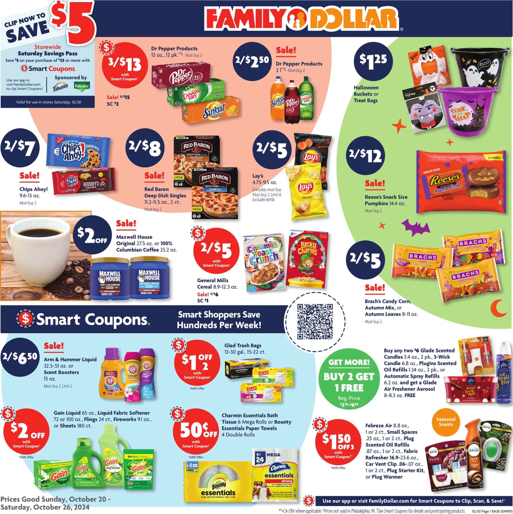 Family Dollar Weekly Ad 10 20 24 - Page 1