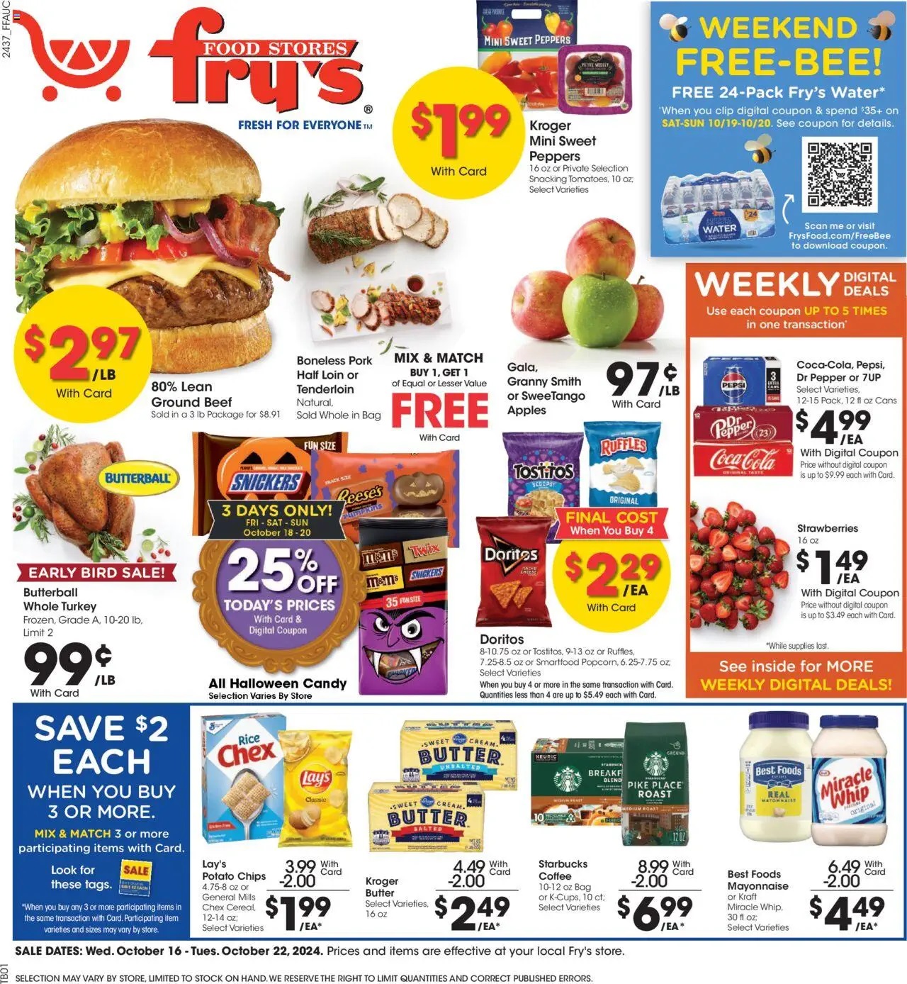 Fry's Weekly Ad 10 16 24 - Page 1