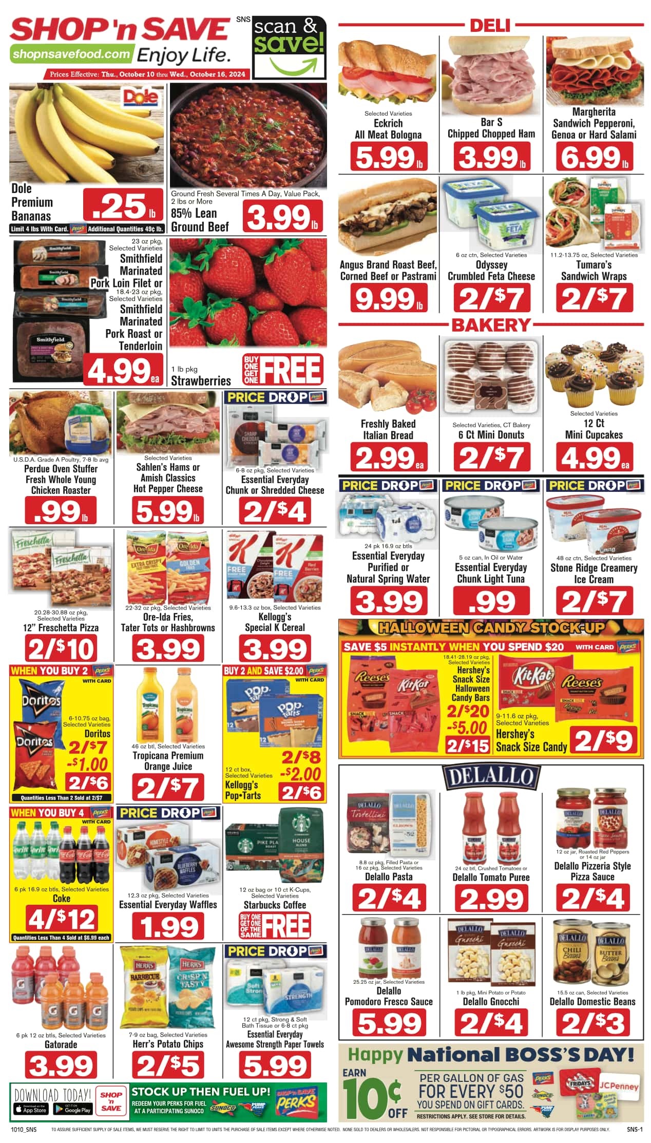 Shop n Save Weekly Ad 10 10 24 - Page 1