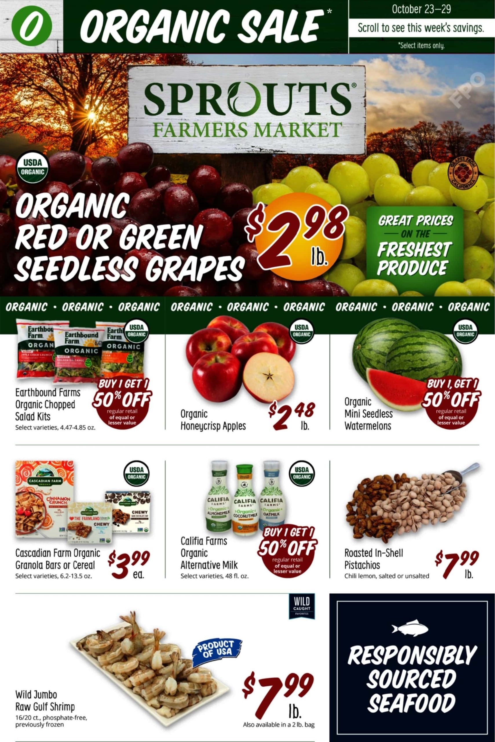 Sprouts Weekly Ad 10 23 24 - Page 1