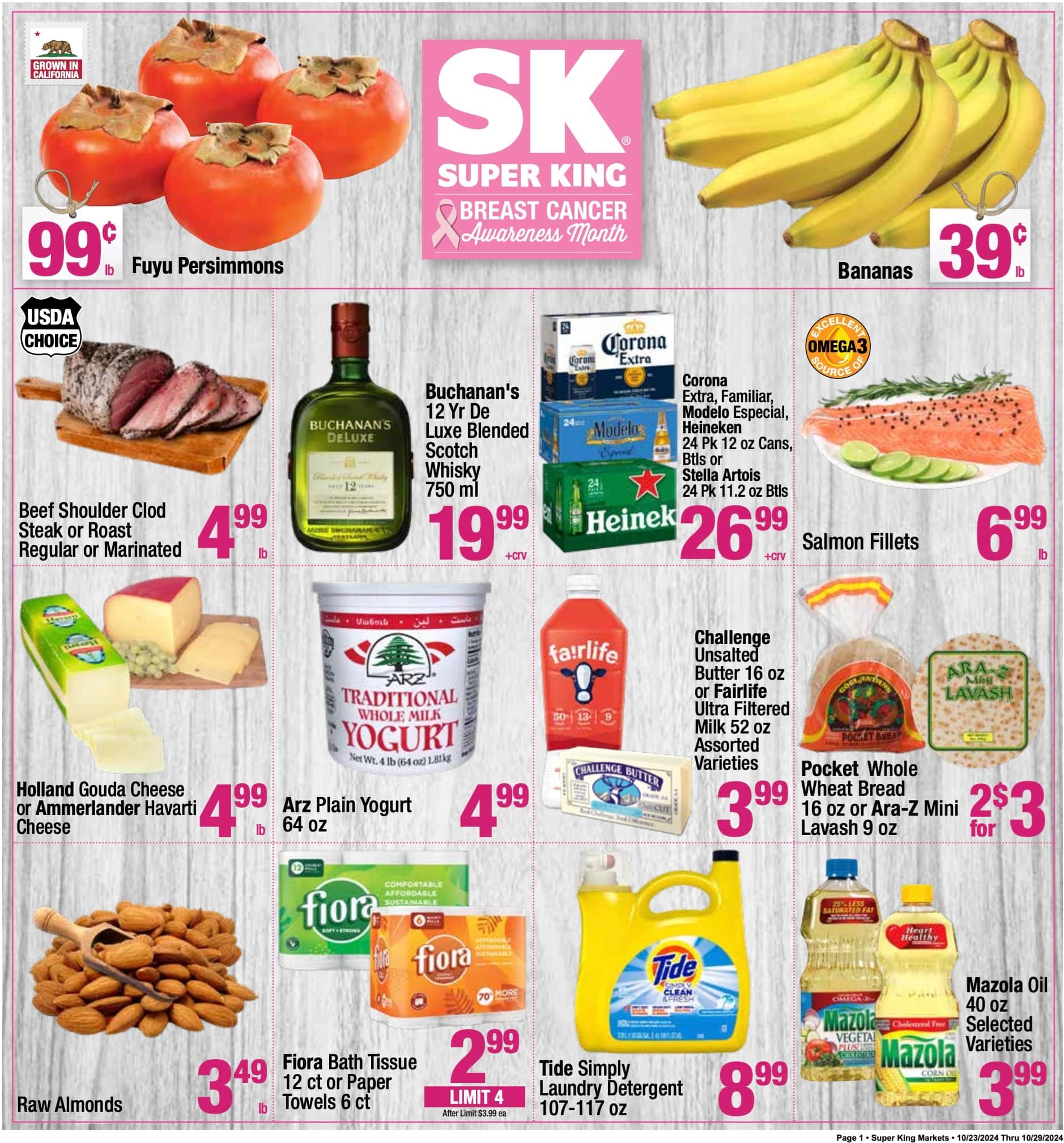 Super King Weekly Ad 10 23 24 - Page 1