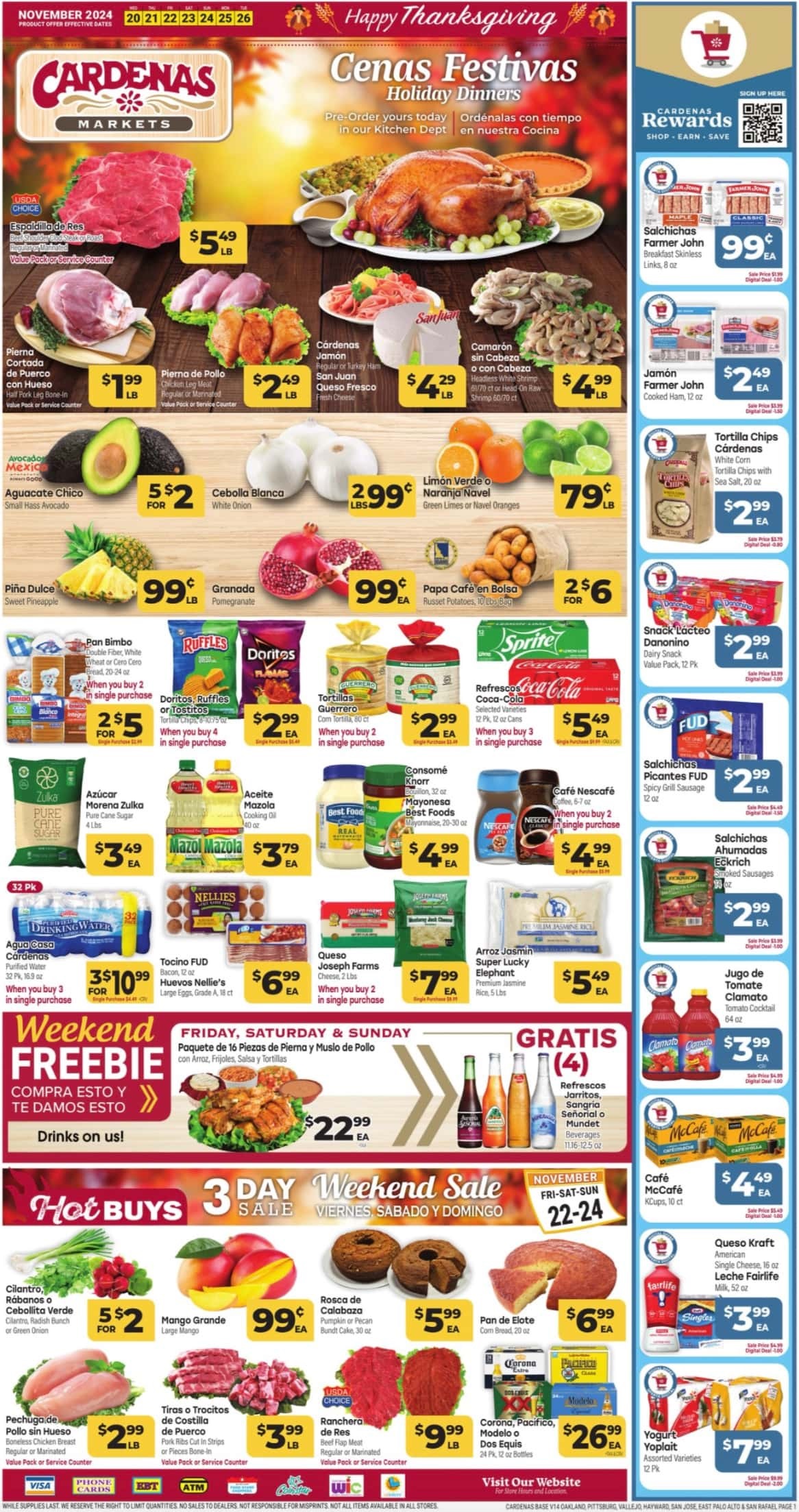 Cardenas Weekly Ad 11 20 24 - Page 1