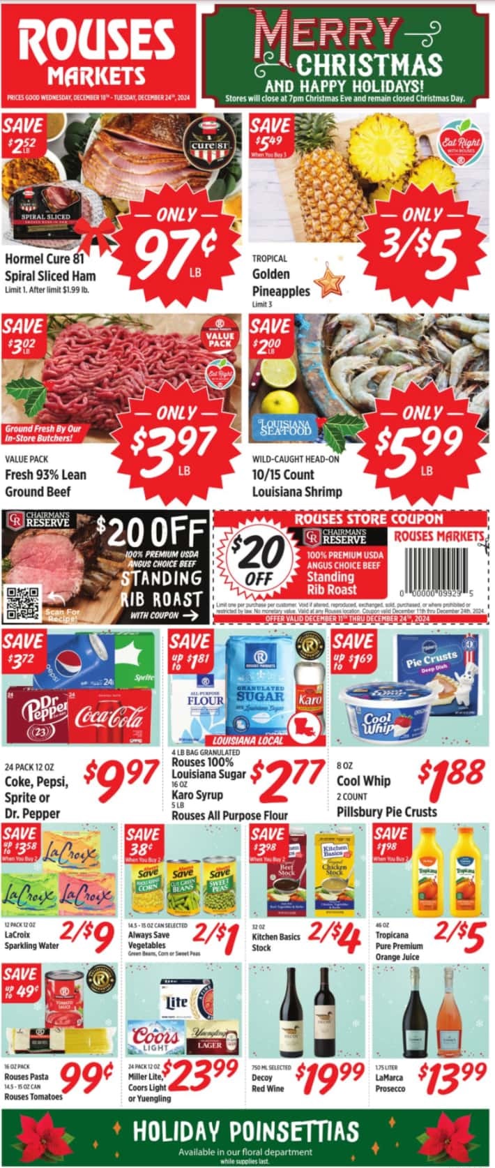 Rouses Weekly Ad 12 18 24 - Page 1