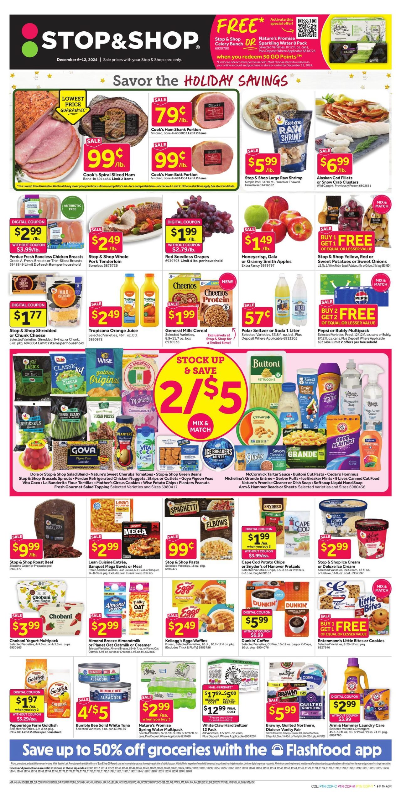 Stop and Shop Circular 12 6 24 - Page 1